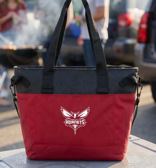 Charlotte Hornets Hive cooler tote merchandise concept